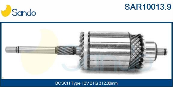 SANDO Якорь, стартер SAR10013.9