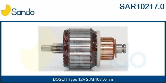 SANDO Якорь, стартер SAR10217.0