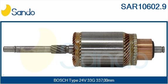 SANDO Якорь, стартер SAR10602.9