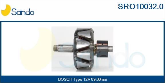 SANDO rotorius, kintamosios srovės generatorius SRO10032.0
