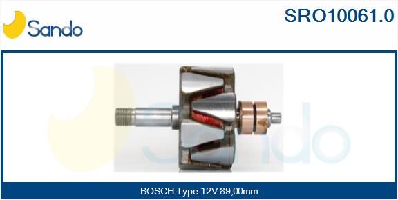SANDO rotorius, kintamosios srovės generatorius SRO10061.0