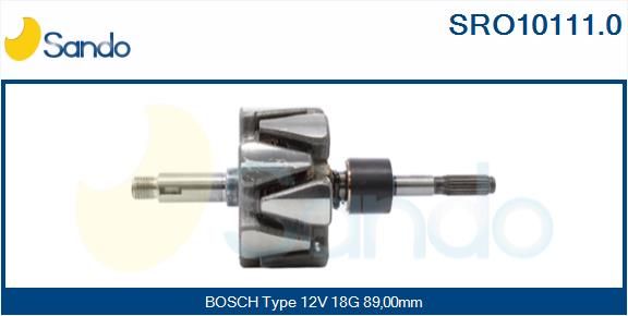 SANDO rotorius, kintamosios srovės generatorius SRO10111.0