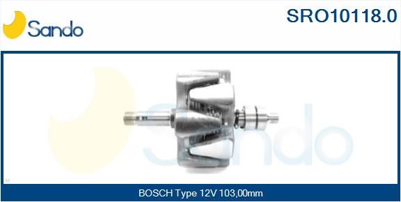 SANDO rotorius, kintamosios srovės generatorius SRO10118.0