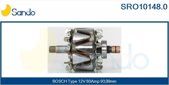 SANDO rotorius, kintamosios srovės generatorius SRO10148.0