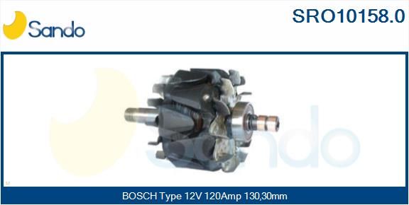 SANDO rotorius, kintamosios srovės generatorius SRO10158.0