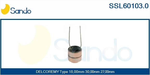 SANDO Контактное кольцо, генератор SSL60103.0