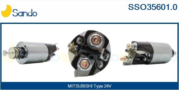 SANDO solenoidinis jungiklis, starteris SSO35601.0