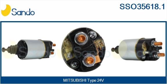 SANDO solenoidinis jungiklis, starteris SSO35618.1