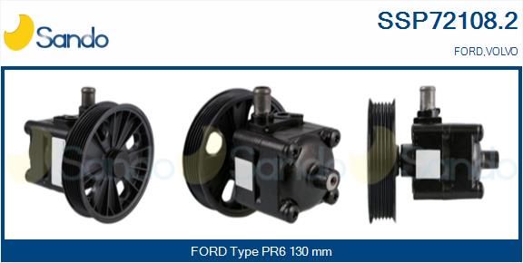 SANDO Гидравлический насос, рулевое управление SSP72108.2