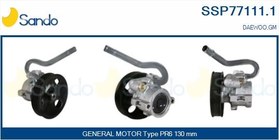 SANDO Гидравлический насос, рулевое управление SSP77111.1