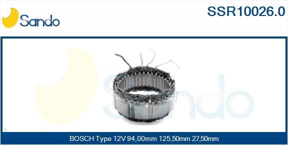 SANDO Статор, генератор SSR10026.0