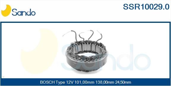 SANDO statorius, kintamosios srovės generatorius SSR10029.0