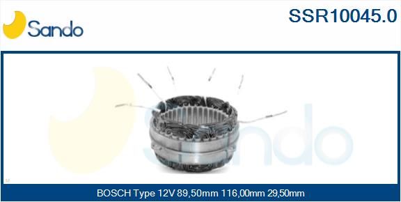 SANDO statorius, kintamosios srovės generatorius SSR10045.0