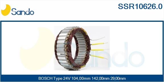 SANDO Статор, генератор SSR10626.0