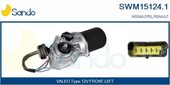 SANDO valytuvo variklis SWM15124.1
