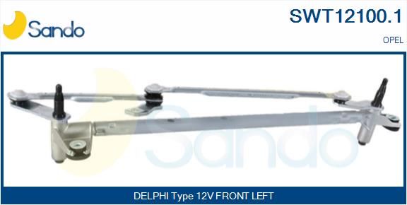 SANDO Система тяг и рычагов привода стеклоочистителя SWT12100.1