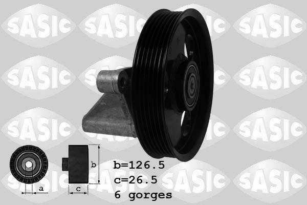 SASIC kreipiantysis skriemulys, V formos rumbuotas dirža 1624010