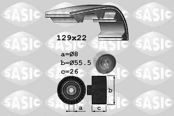 SASIC Комплект ремня ГРМ 1756033