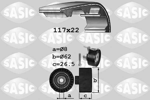 SASIC Комплект ремня ГРМ 1756069