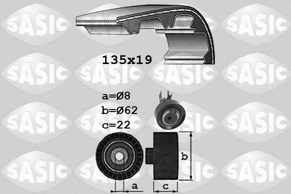 SASIC Комплект ремня ГРМ 1756071