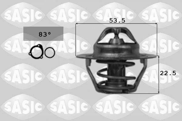 SASIC termostatas, aušinimo skystis 3304003