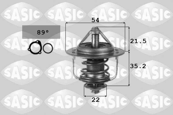 SASIC termostatas, aušinimo skystis 3306045