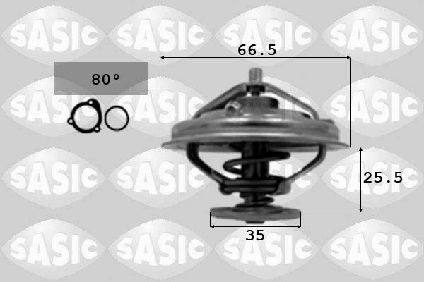 SASIC termostatas, aušinimo skystis 3306070