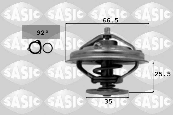 SASIC Термостат, охлаждающая жидкость 3306075