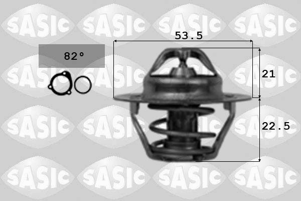 SASIC termostatas, aušinimo skystis 3371301