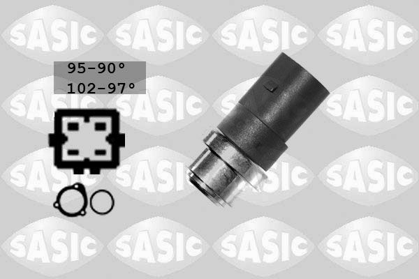 SASIC Термовыключатель, вентилятор радиатора 3806023