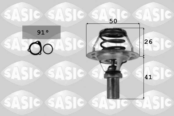 SASIC termostatas, aušinimo skystis 4000361