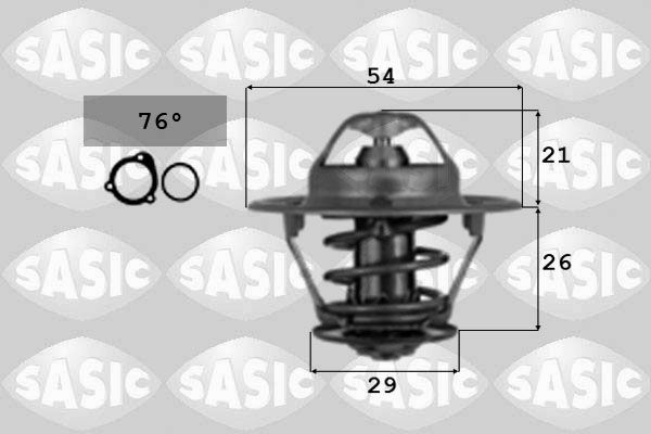 SASIC termostatas, aušinimo skystis 4000367