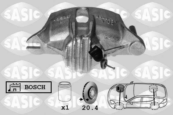 SASIC Тормозной суппорт 6500005