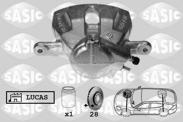 SASIC stabdžių apkaba 6500043