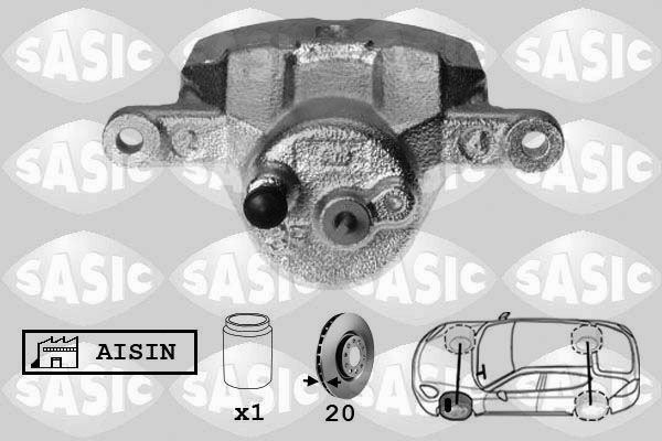 SASIC Тормозной суппорт 6506092