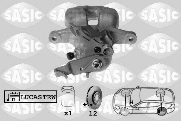 SASIC Тормозной суппорт 6506192