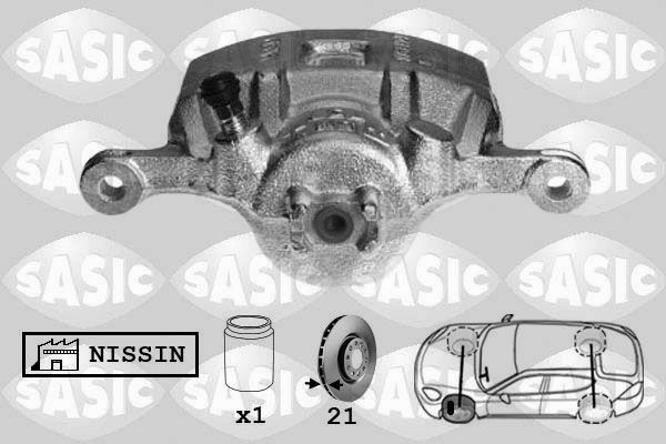 SASIC Тормозной суппорт 6506198