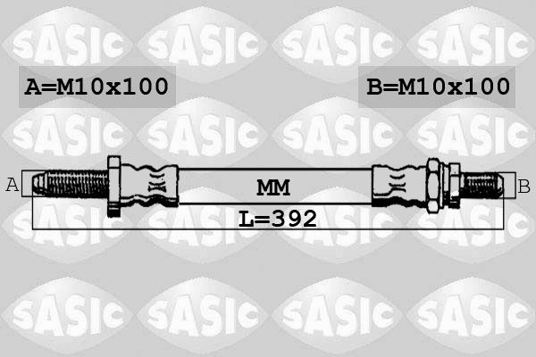 SASIC Тормозной шланг 6606001