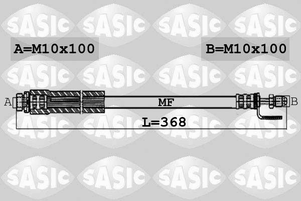 SASIC stabdžių žarnelė 6606080