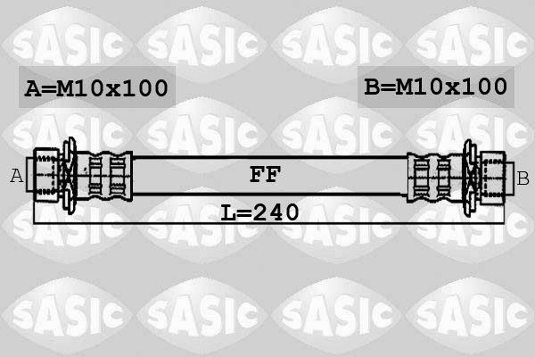 SASIC stabdžių žarnelė 6606119