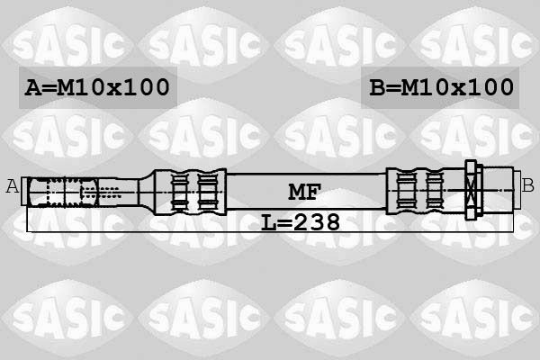 SASIC stabdžių žarnelė 6606202