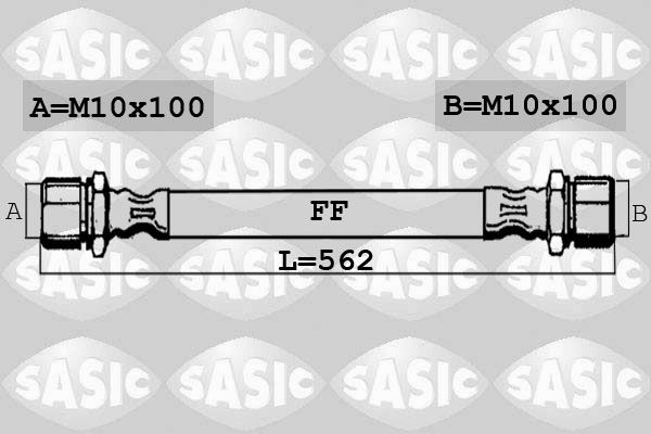 SASIC stabdžių žarnelė 6606203