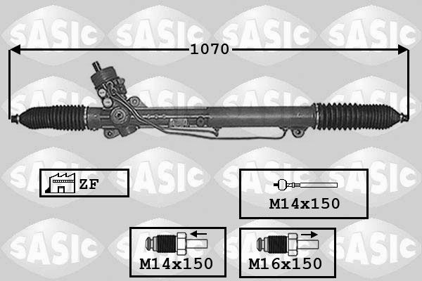 SASIC Рулевой механизм 7006004