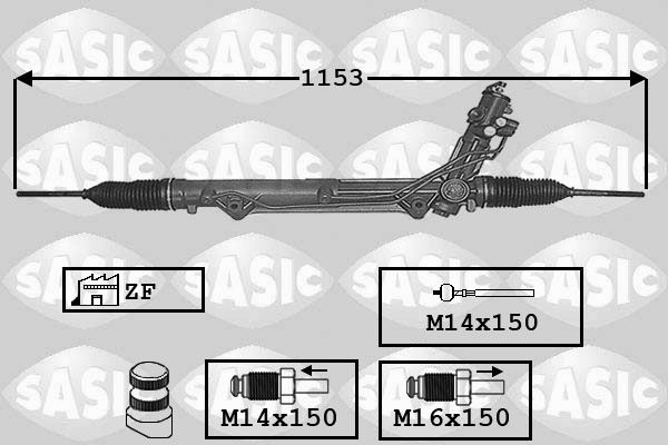 SASIC Рулевой механизм 7006017