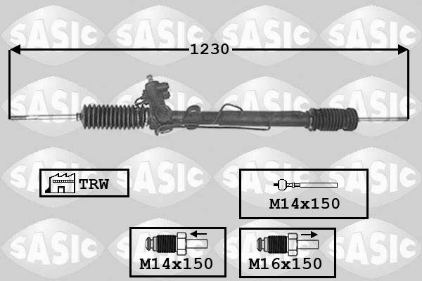 SASIC Рулевой механизм 7006043
