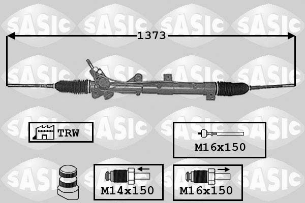 SASIC Рулевой механизм 7006051