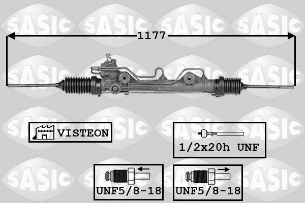 SASIC Рулевой механизм 7006070