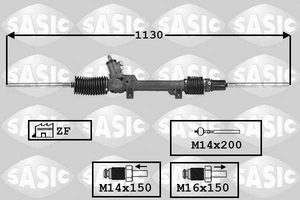 SASIC Рулевой механизм 7006083