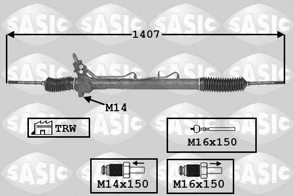 SASIC Рулевой механизм 7006102