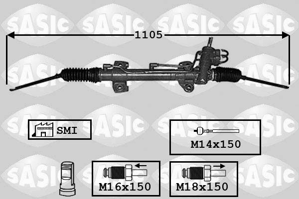 SASIC Рулевой механизм 7006128